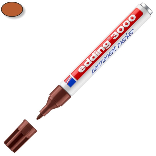 Comprar Rotulador Permanente Edding 3000-007 marrón