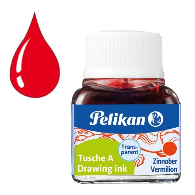 Comprar Tinta China Pelikan 523 - 10ml Bermellon
