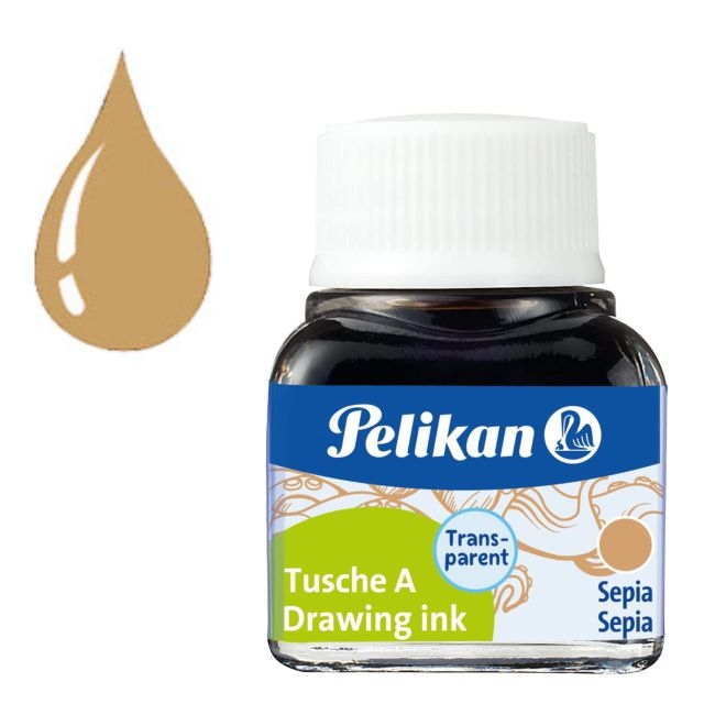 Comprar Tinta China Pelikan 523 - 10ml Sepia - Nº15