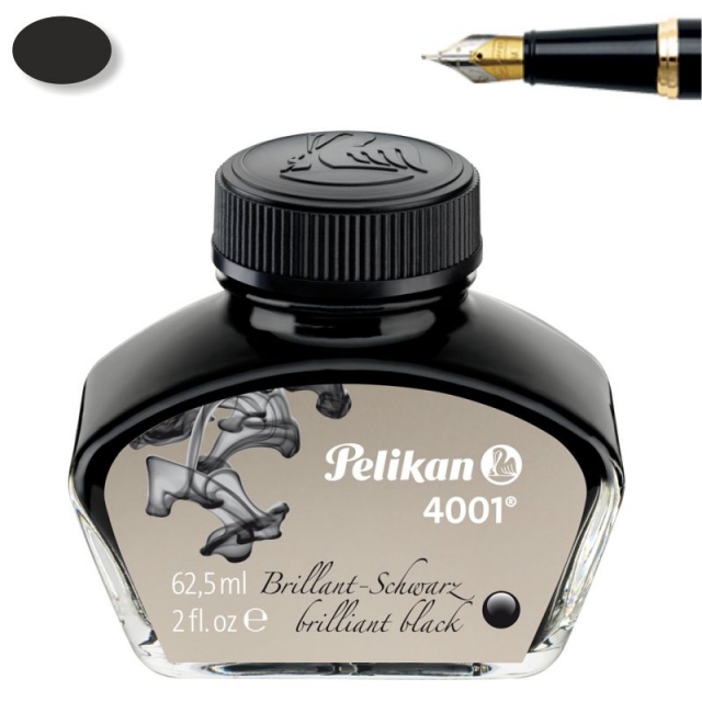 Comprar Tintero Pelikan 4001 negro para plumas estilográficas