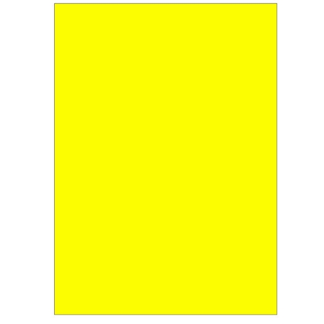 hoja apli 02878 a4 fluorescente amarillo pegatina