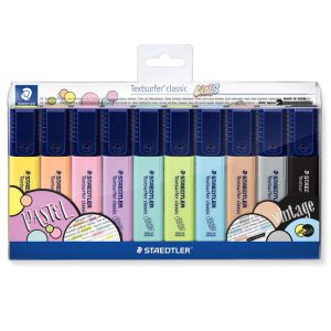Staedtler Textsurfer Classic Pastel Pack 10 colores