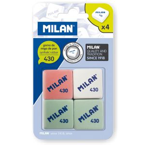 milan BMM9215, Pack 4 gomas Milan