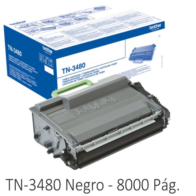 Comprar Toner original Brother TN3480, 8000 pginas, negro