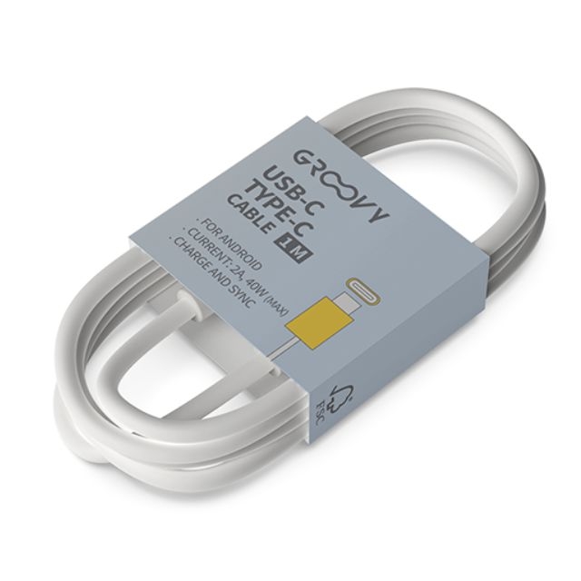 cable cargar movil rapido usb c blanco 1 m