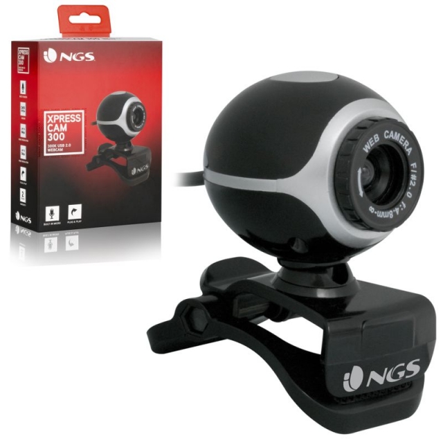 Comprar Webcam NGS XPressCam 300 - Camara web 8 Mpx con micrófono