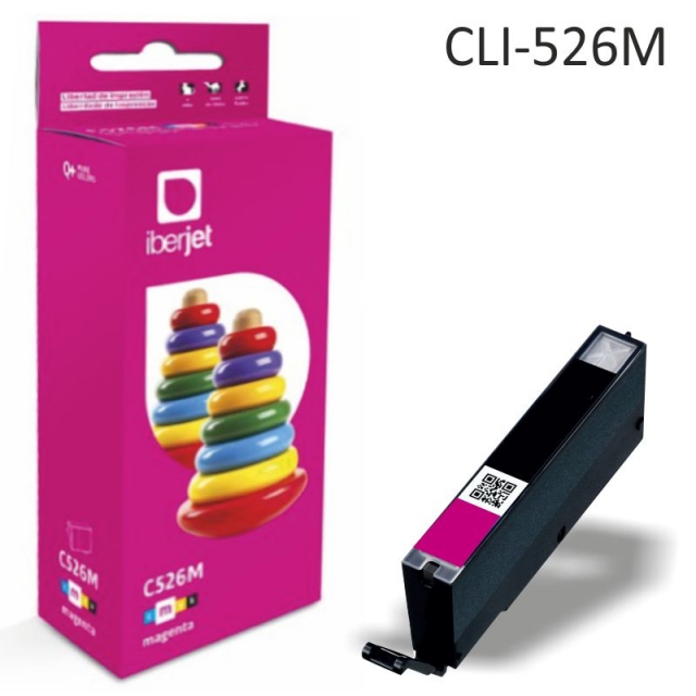 Comprar Canon CLI-526M Magenta, cartucho compatible