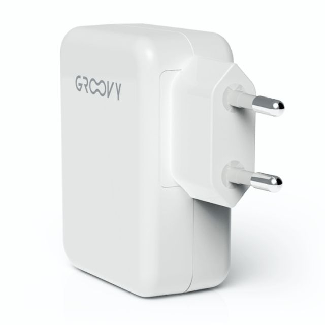 cargador movil cuadruple 4 tomas usb a usb c