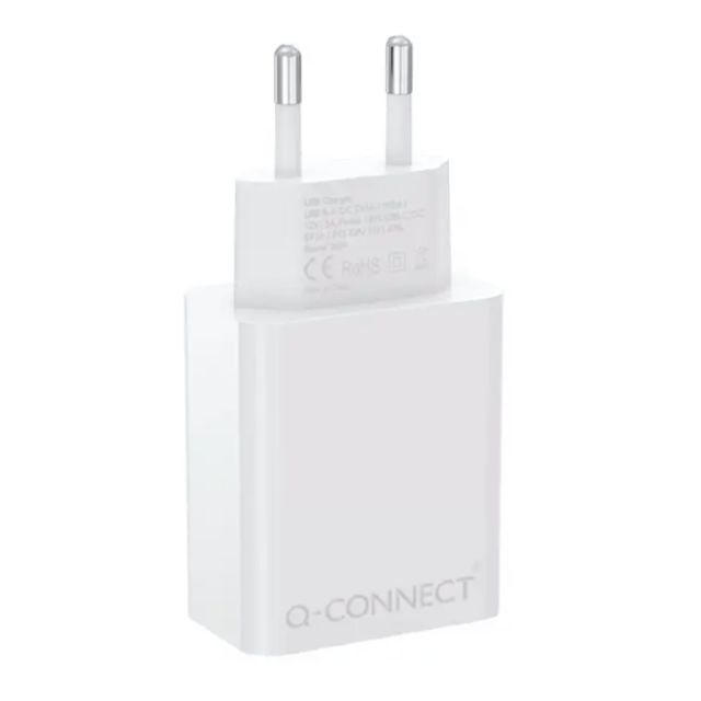 cargador rapido 2 0a usb movil 1 usb a 1usb c