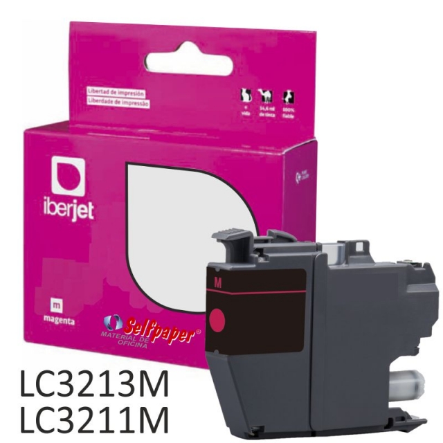 Comprar Brother LC3213M Cartucho tinta compatible LC3211M Magenta