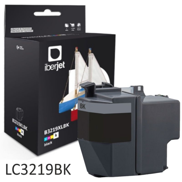 Comprar Compatible Brother LC3219XLBK negro, Cartucho genrico