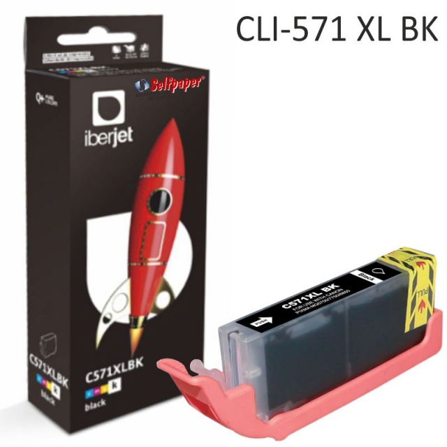 Comprar Compatible Canon CLI571XLBK cartucho tinta negra
