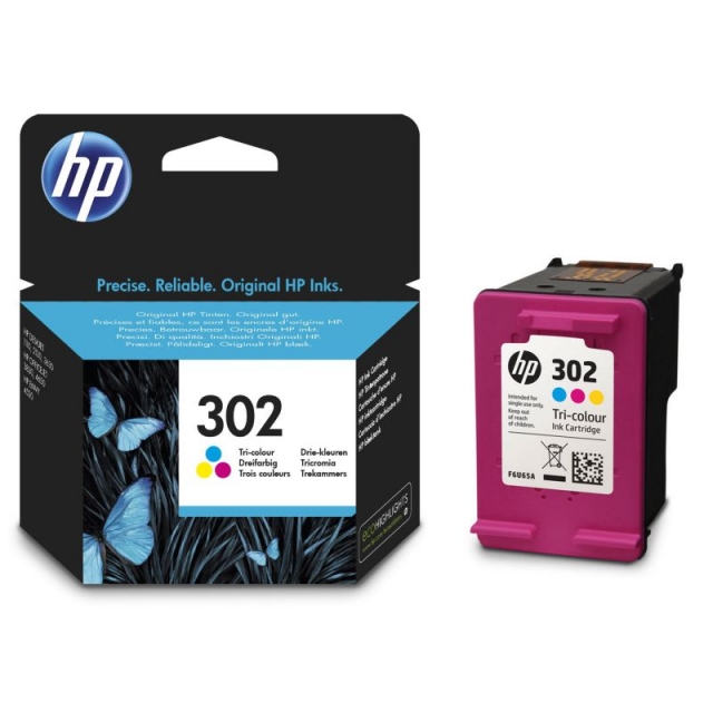 Comprar Cartucho original HP 302 Tricolor, original,  3 colores