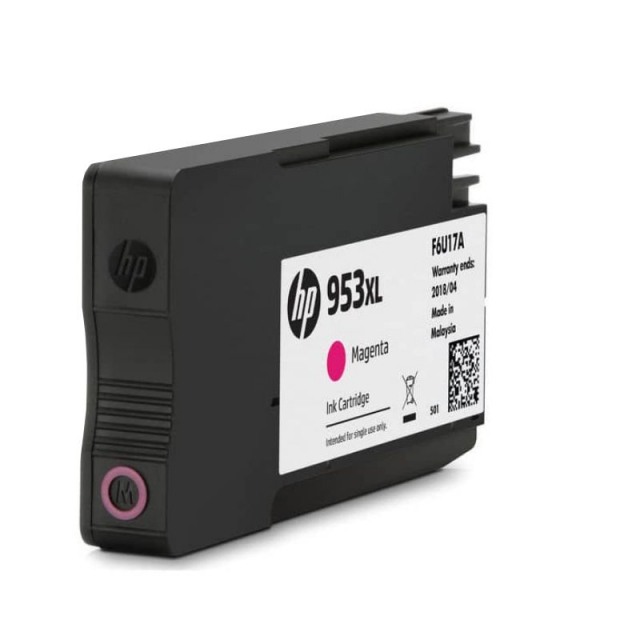 cartucho hp 953 xl magenta rosa f6u17ae