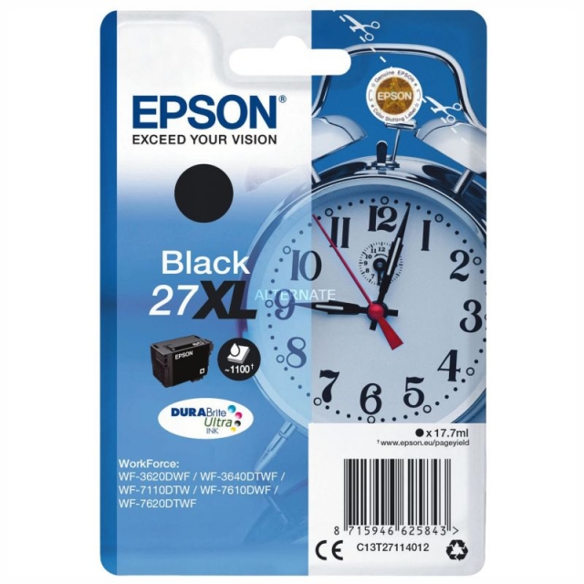 Comprar Epson 27XL, Cartucho de tinta original T2711 alta capacidad