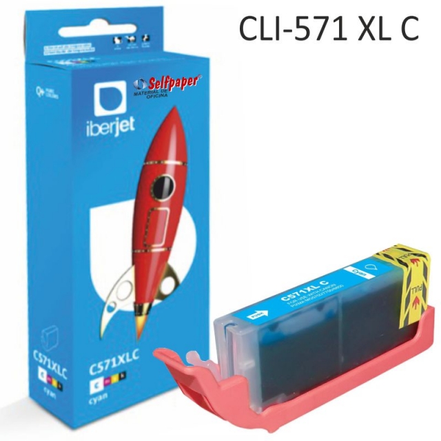 Comprar Cartucho Compatible Canon CLI571XLC cyan