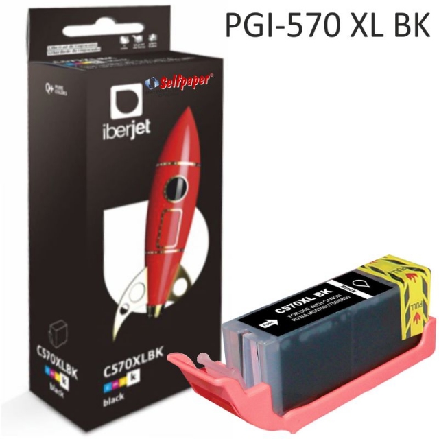 Comprar Cartucho Compatible Canon PGI570XL BK, tinta negra