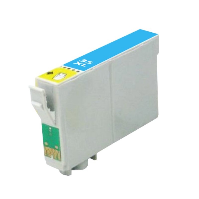 detalle compatible epson t3592 t3582 35xl cyan