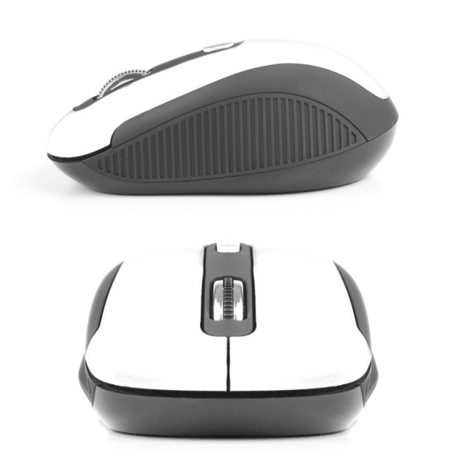 detalle ngs haze white wireless mouse