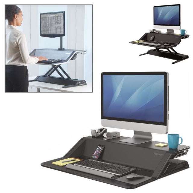 Comprar Fellowes Sit Stand Lotus, estacin trabajo altura ajustable