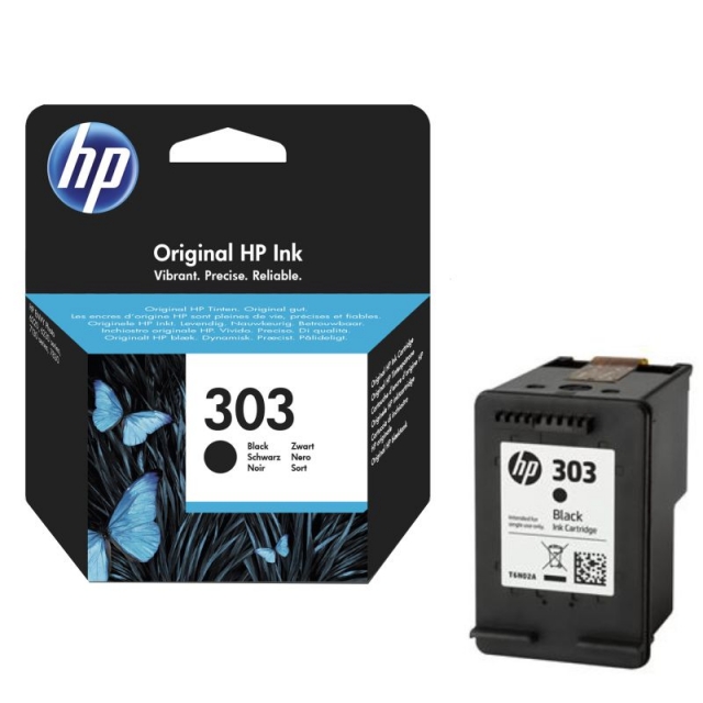 Comprar Cartucho tinta original HP 303 negro T6N02AE Envy Photo