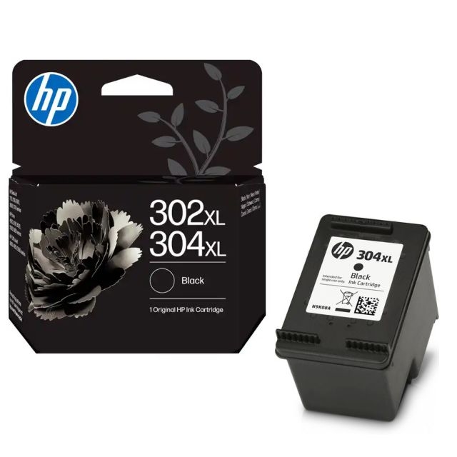 Comprar Cartucho HP 304XL - 302XL negro original Deskjet 3720 3730