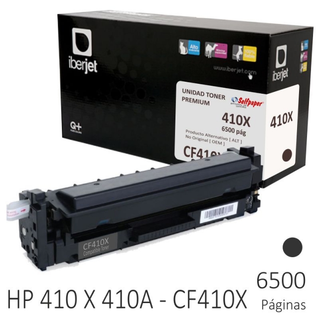Comprar Toner compatible HP 410X, CF410X CF410A XL Alta capacidad