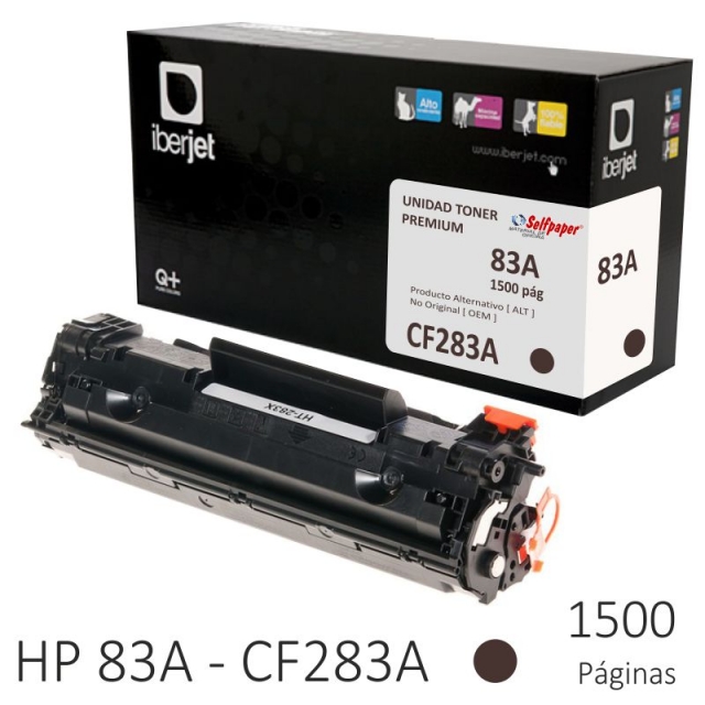 Comprar Toner compatible con HP 83A - CF283A 1500 páginas