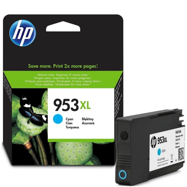 Comprar Cartucho original HP 953XL azul cyan F6U16AE