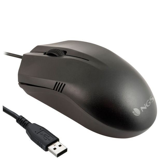 Comprar NGS Easy Betta, ratón cable USB, ambidiestros económico