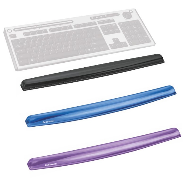 Comprar Reposamuecas teclado Fellowes Gel Crystal 9112201