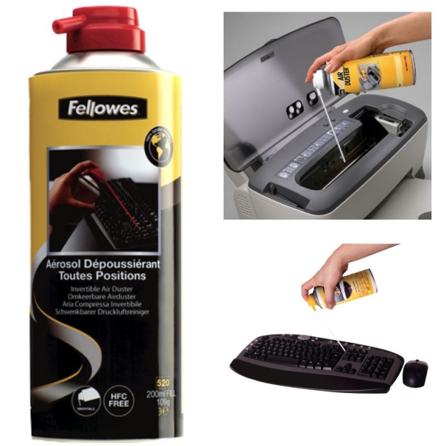 Comprar Fellowes spray aire comprimido 99748 sin HFC, 200 ml