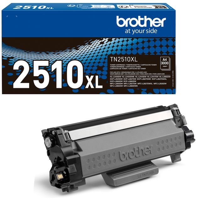 Comprar Brother TN2510XL, tóner para DCP-L2660DW L2627DWE 3000 págs