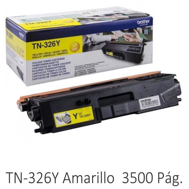 Comprar Toner Original Brother TN326Y Amarillo