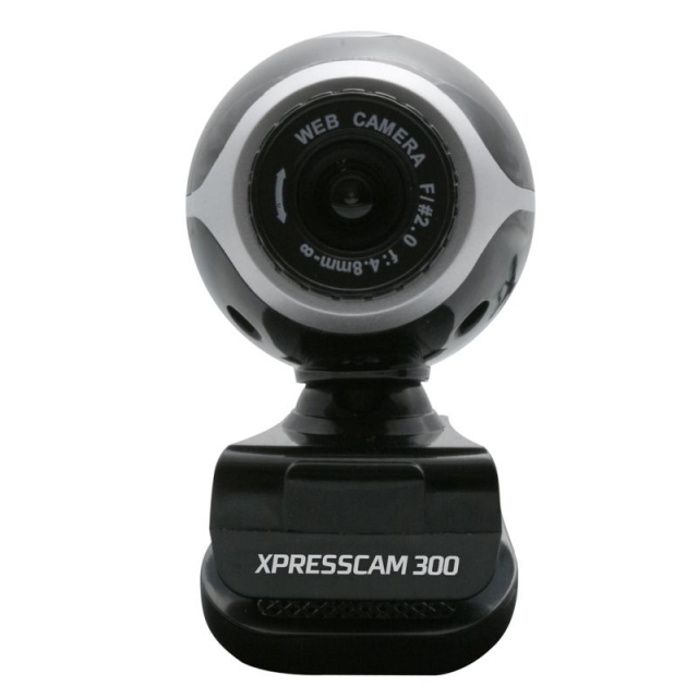 webcam ngs xpresscam 300   camara web 8 mpx con mi