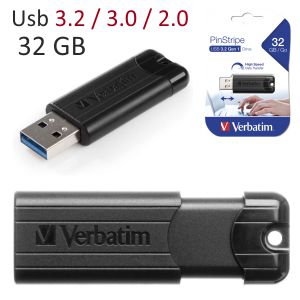 Memoria USB 32 Gigas Verbatim Usb 3.2 - Alta velocidad
