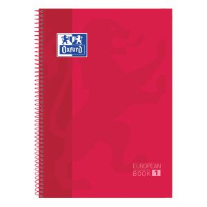 Libreta Oxford European Book 1 Rojo 100430198