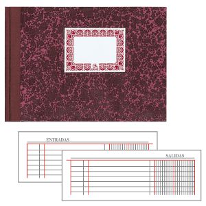 Libro cartoné de Caja para contabilidad Dohe, Din A5+
