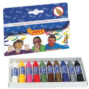 Barras de maquillaje infantil Jovi 176 caja 10 colores