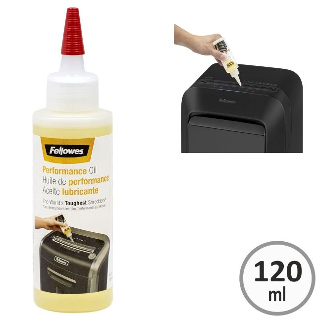 Comprar Aceite lubricante cuchillas destructoras Fellowes 120 ml