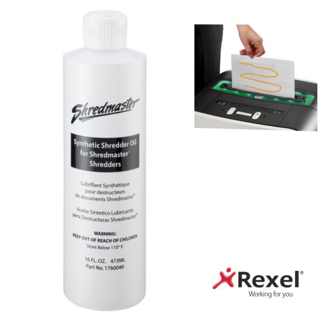 Comprar Rexel 1760049 aceite lubricante cuchillas destructoras 473ml