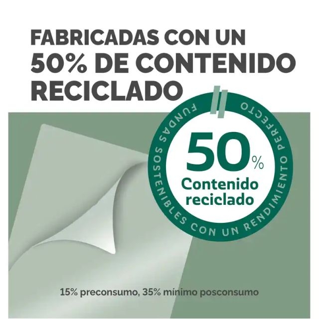 bolsas de plastificar fellowes recicladas din a4