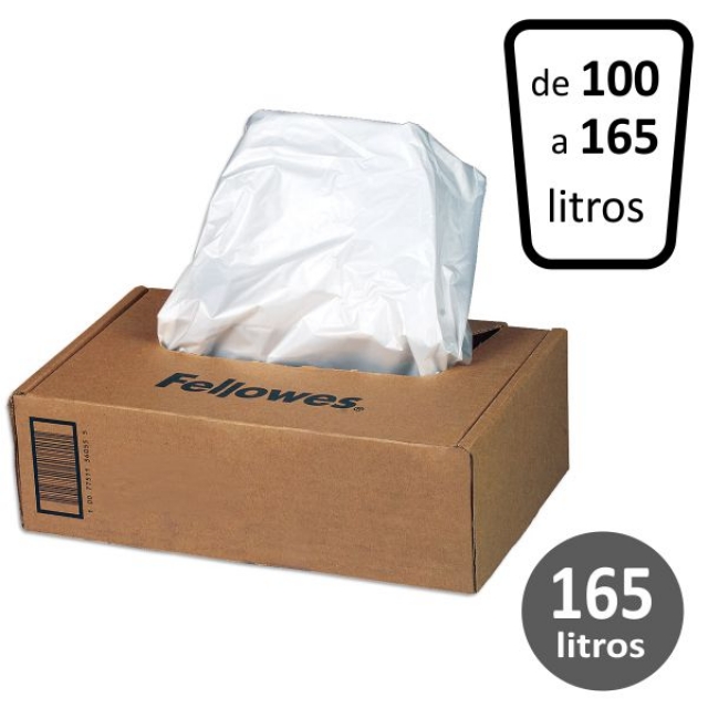 Comprar Bolsas plastico para Destructoras grandes Hasta 227 Litros