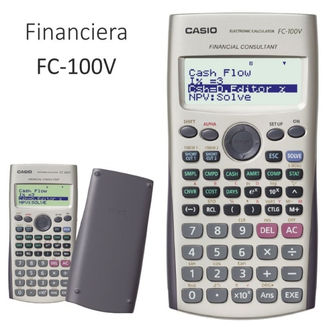 Comprar Casio FC-100V Calculadora Financiera