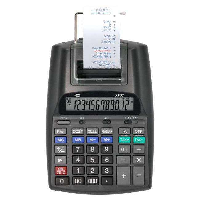calculadora liderpapel impresora rollo xf37