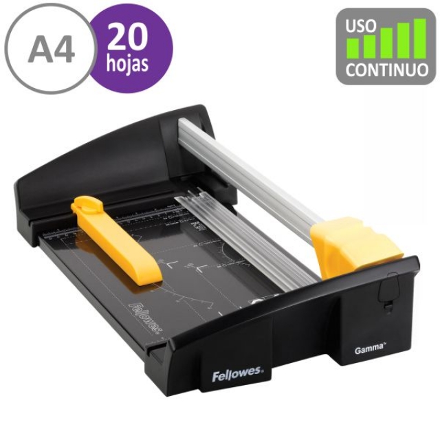 Comprar Cizalla de rodillo Fellowes Gamma A4 - 20 Hojas Uso continuo