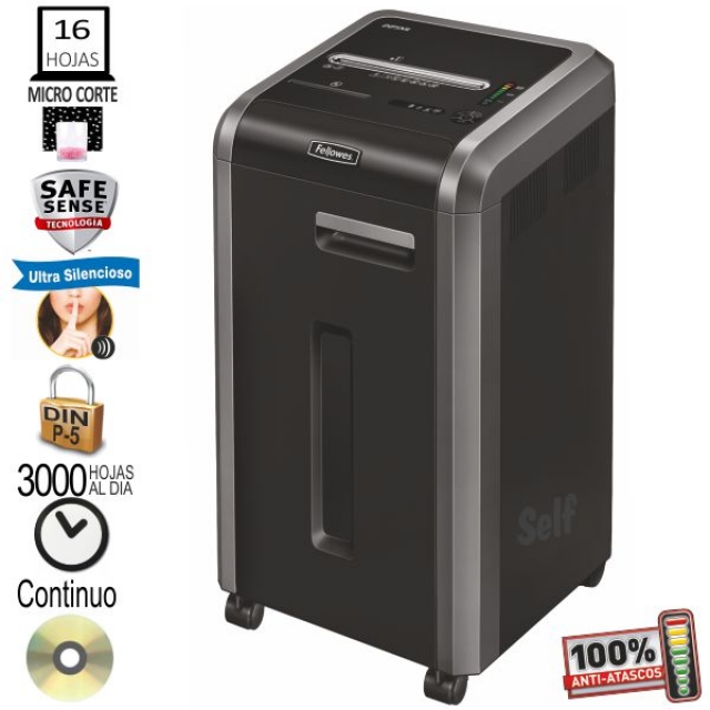 Comprar Fellowes 225Mi, Destructora departamental micro corte P-5