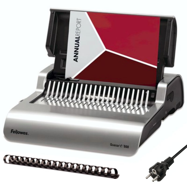 encuadernadora gusanillo electrica fellowes quasar