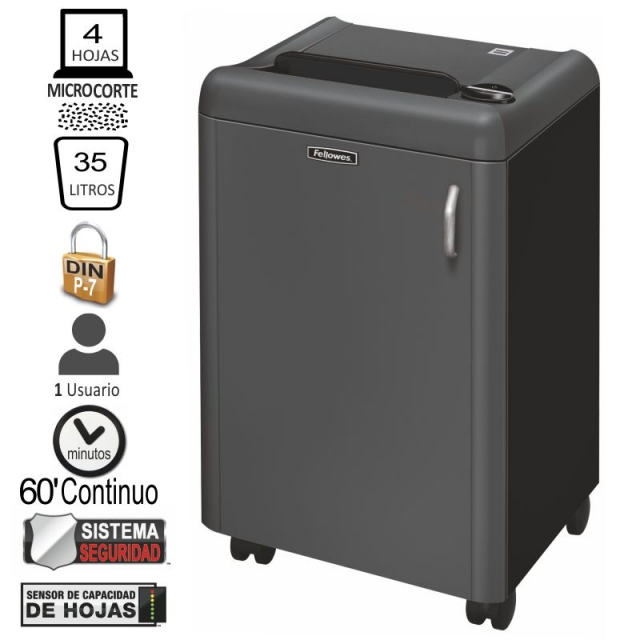 Comprar Destructora nivel seguridad P-7 Fellowes 1050HS