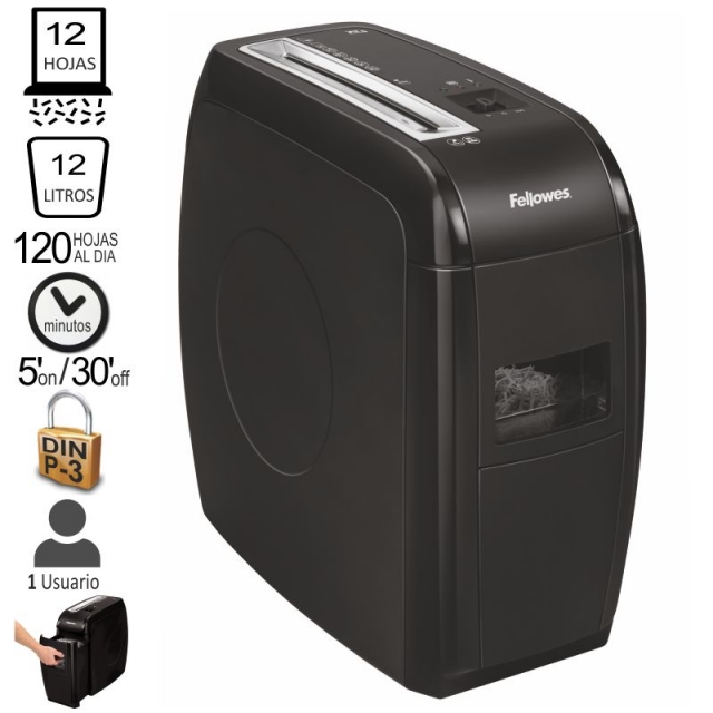 fellowes 21cs destructora trituradora de papel